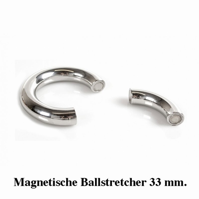 Ballstretcher, rond en magnetisch, 33 mm diameter
