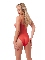Bodystocking, rood, one size fits most