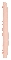 Dubbele dong / dildo, small