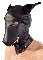 Hondenkop masker van polyesther, one size