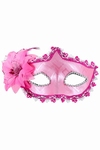 Venetiaans gezichtsmasker Tosca, roze 