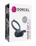 Power Clit+ oplaadbare vibrerende cockring by Dorcel 