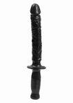 The MannHandler dildo, black, 37,5 cm 